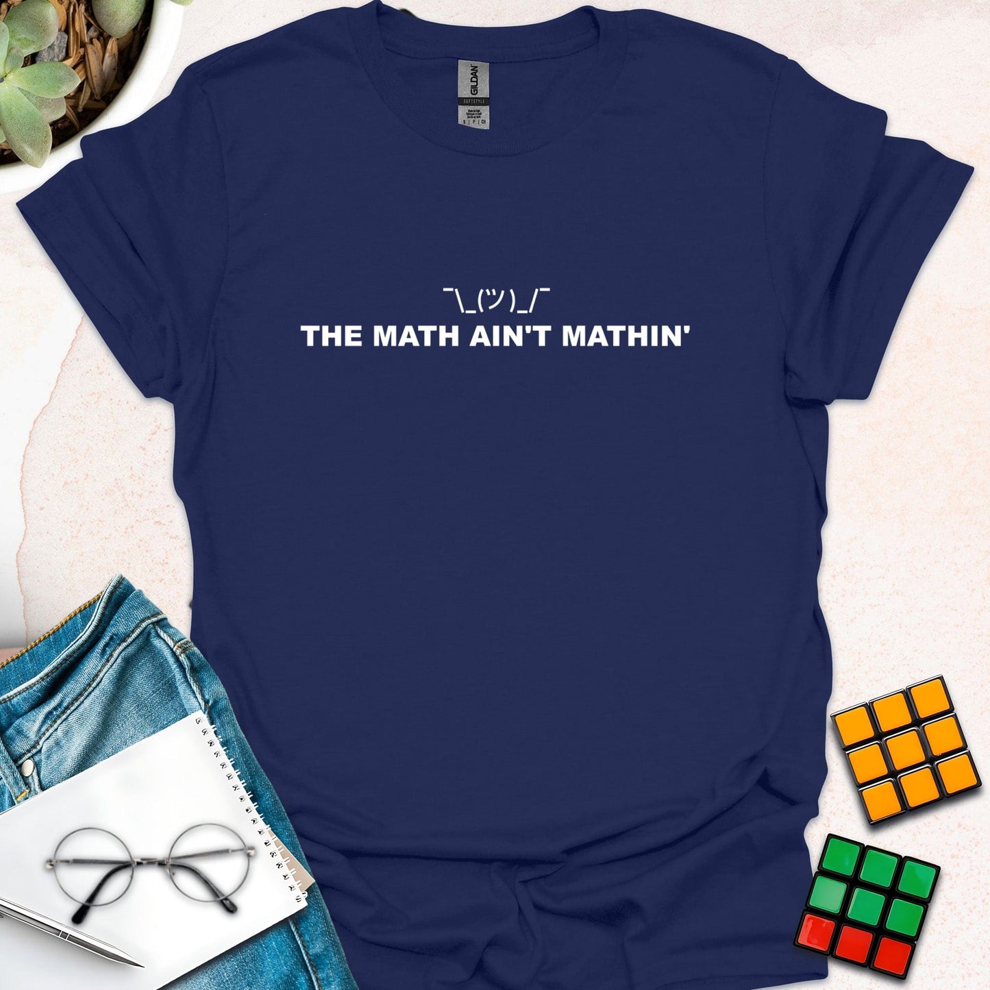 Shrug, The Math Aint Mathin T-Shirt