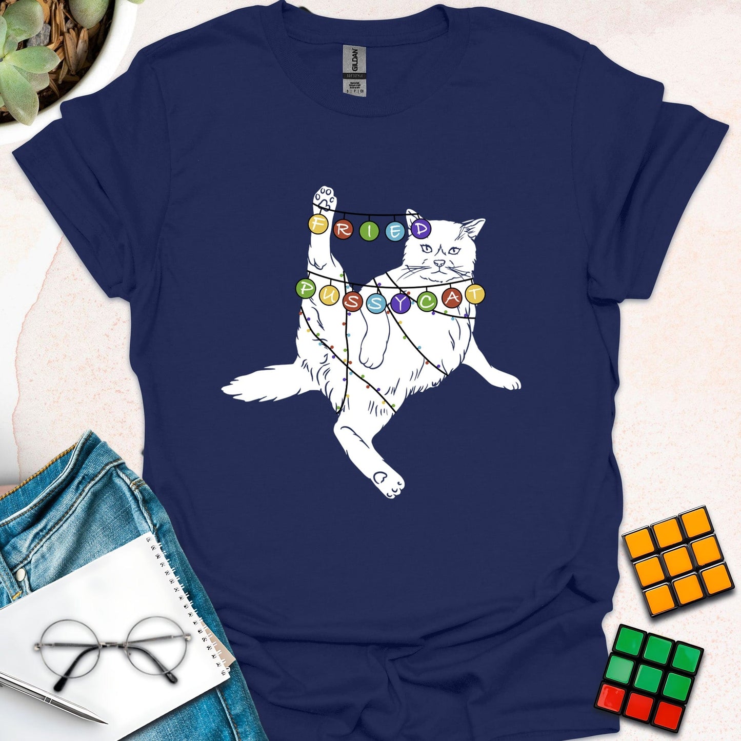 Fried Pussy Cat T-Shirt