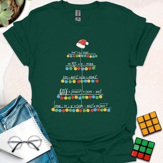 Math Xmas Tree T-Shirt