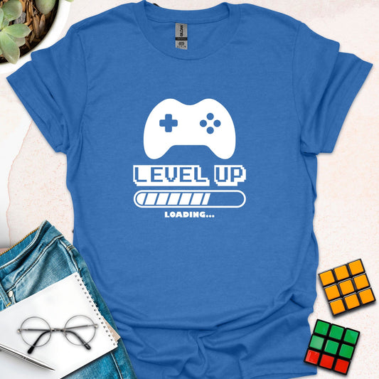 Level Up Loading - Gamer Life T-Shirt