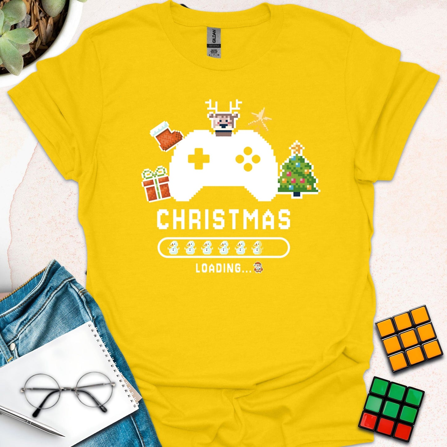 Christmas Loading Gamer T-Shirt