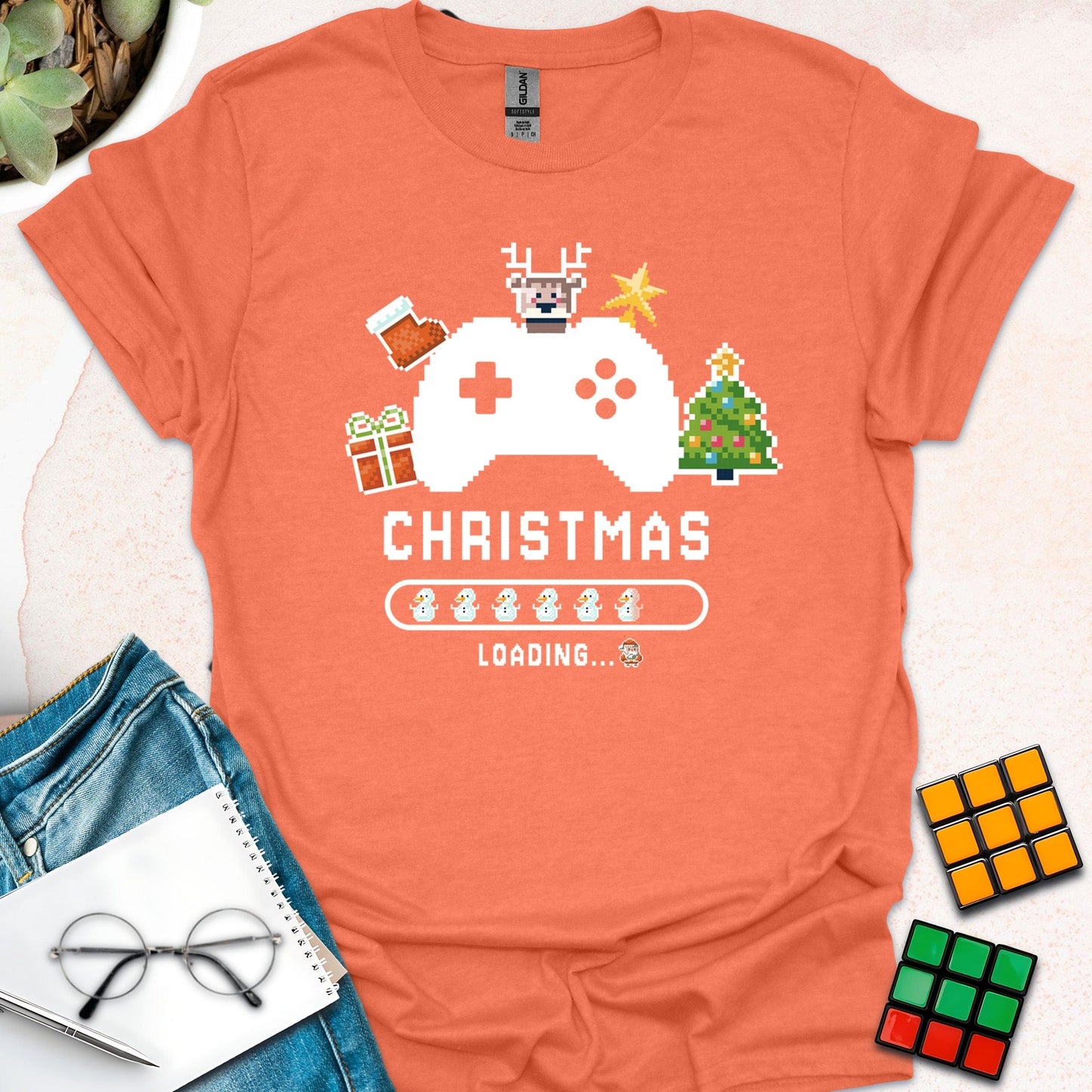 Christmas Loading Gamer T-Shirt