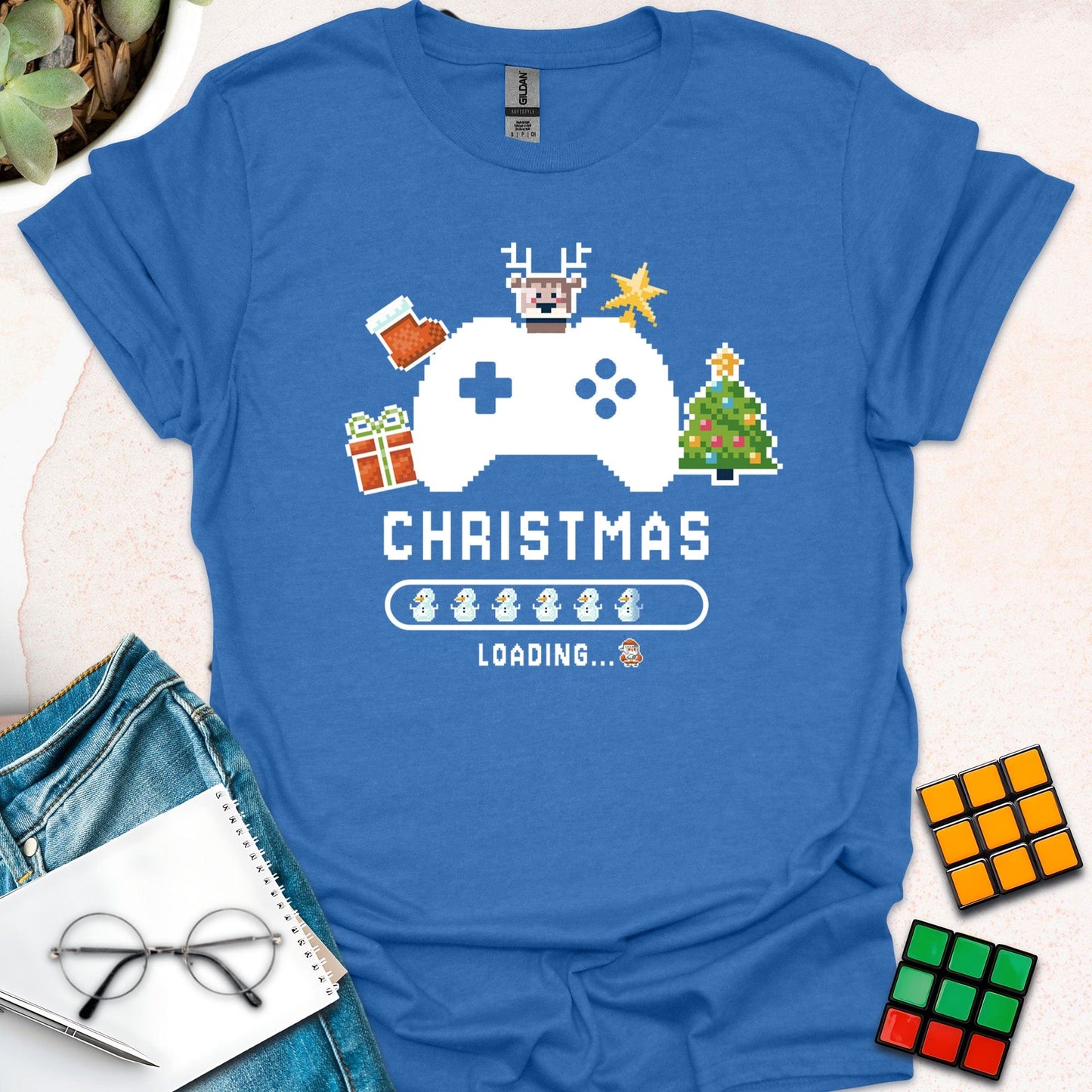 Christmas Loading Gamer T-Shirt