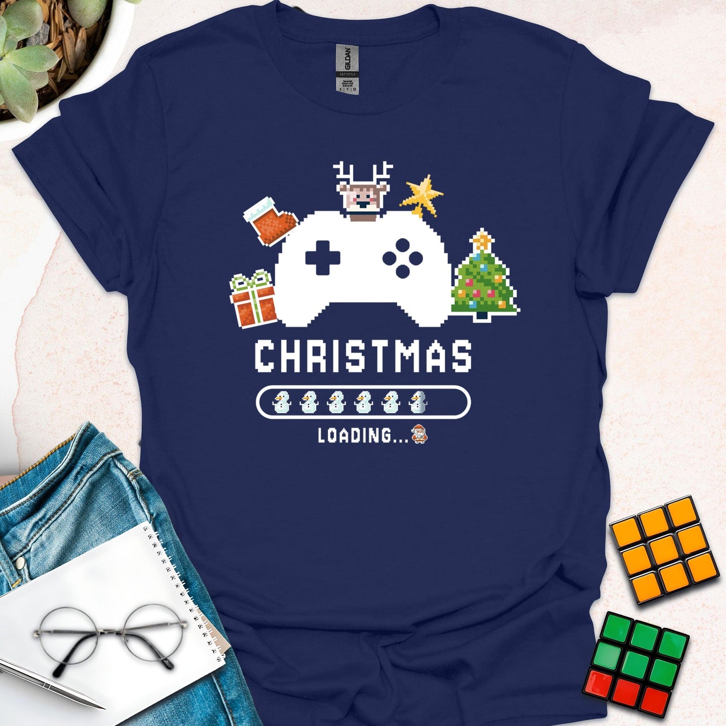 Christmas Loading Gamer T-Shirt