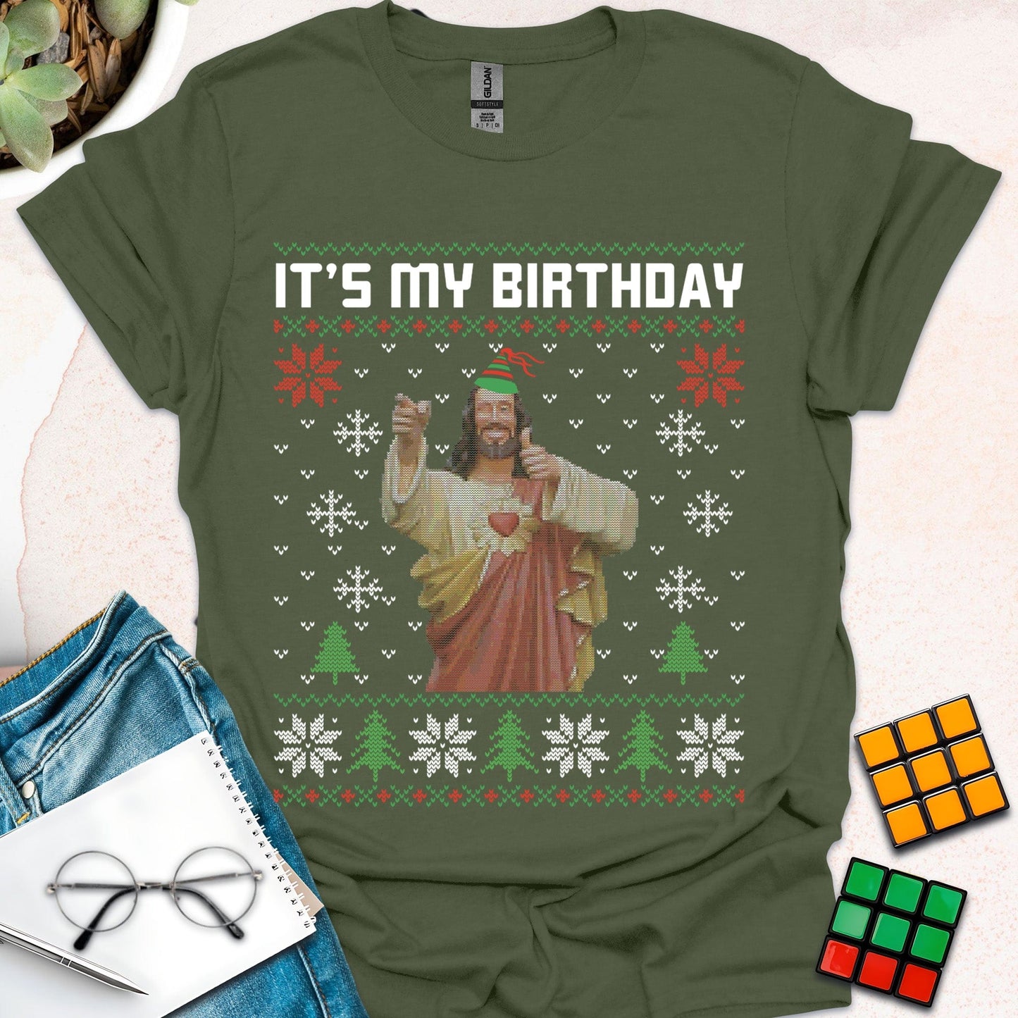 It's My Birthday Xmas T-Shirt