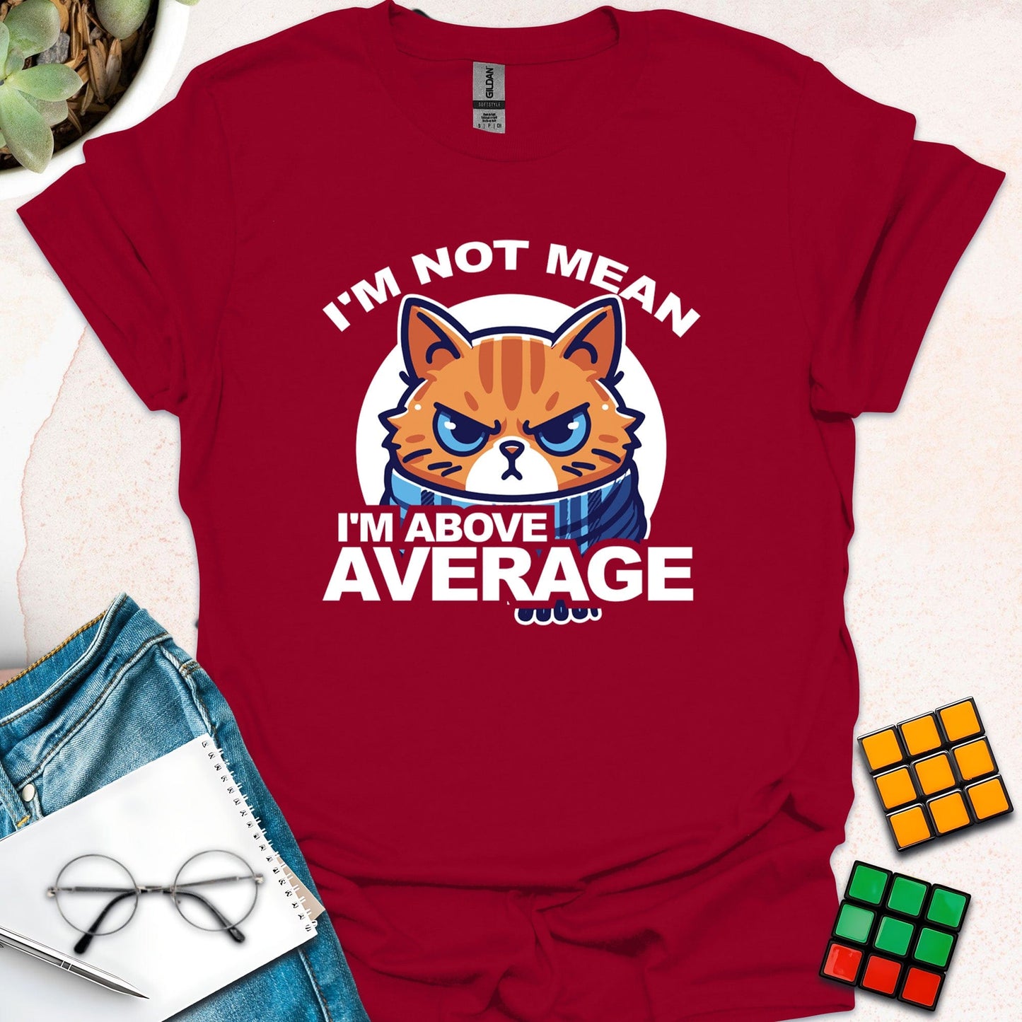 Above Average Cat Attitude T-Shirt