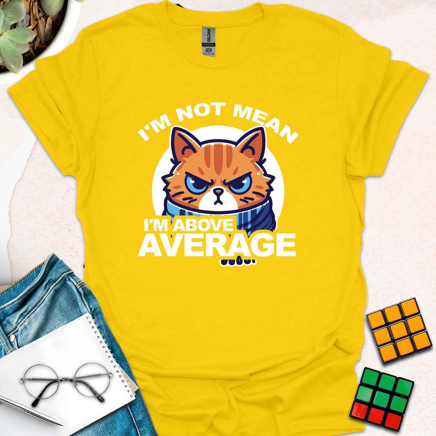 Above Average Cat Attitude T-Shirt