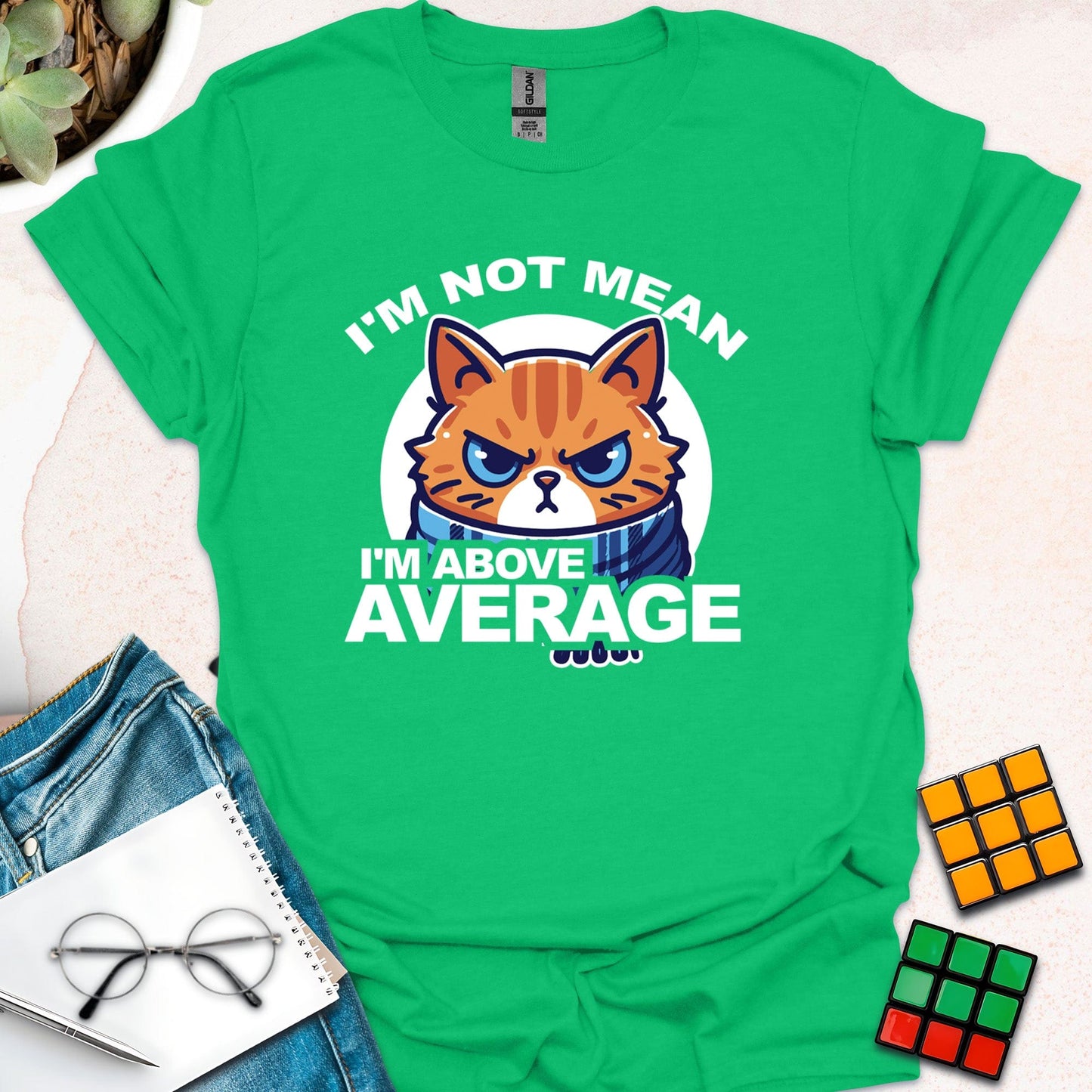 Above Average Cat Attitude T-Shirt