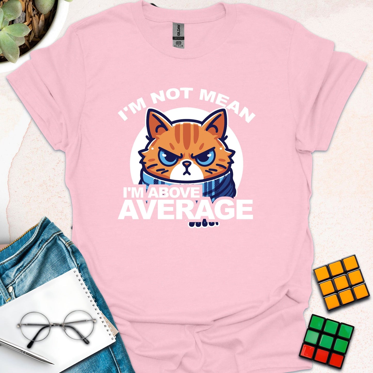 Above Average Cat Attitude T-Shirt