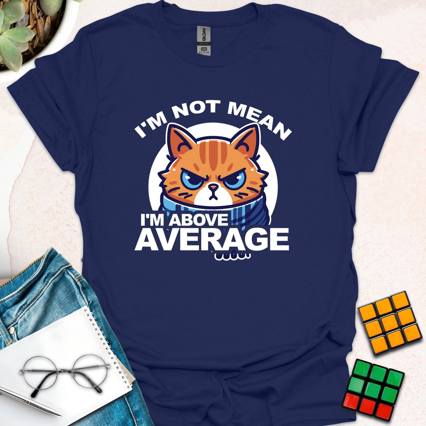 Above Average Cat Attitude T-Shirt