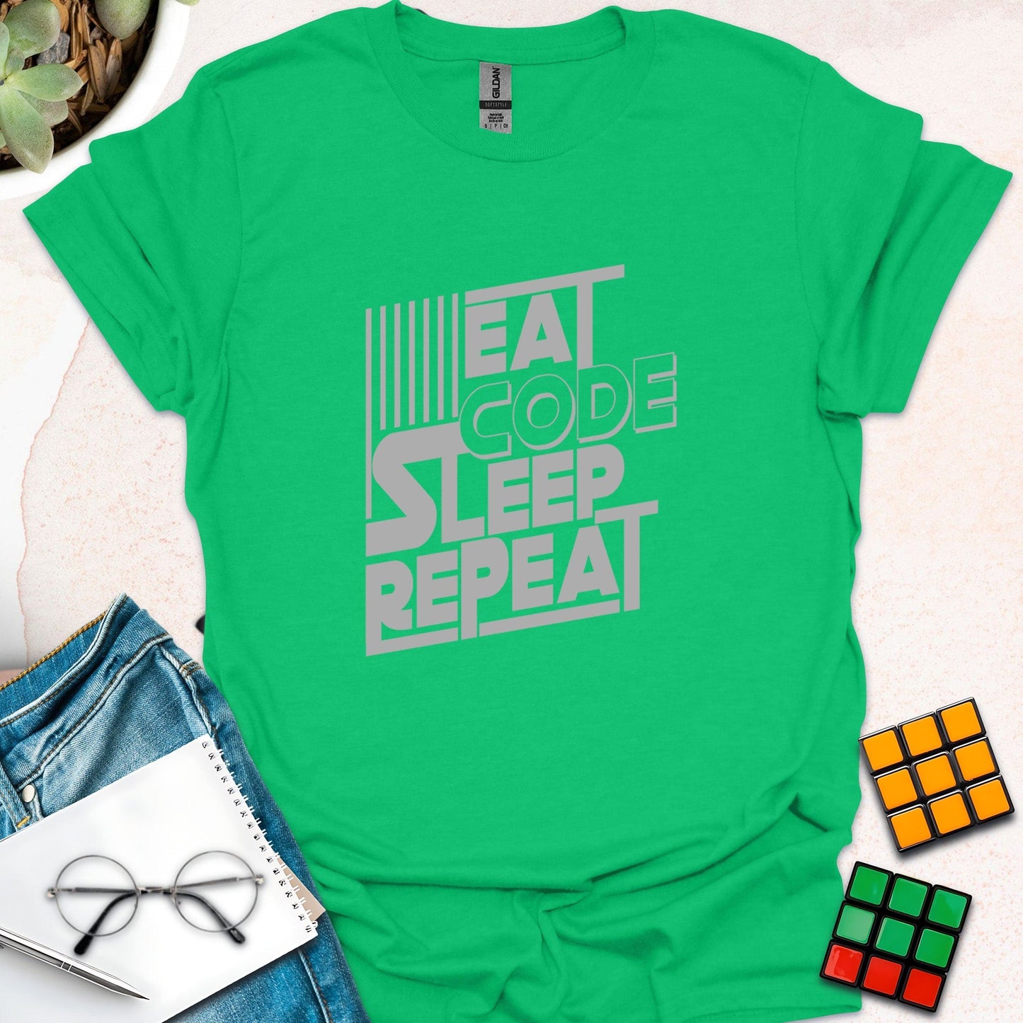 Eat Code Sleep Repeat T-Shirt