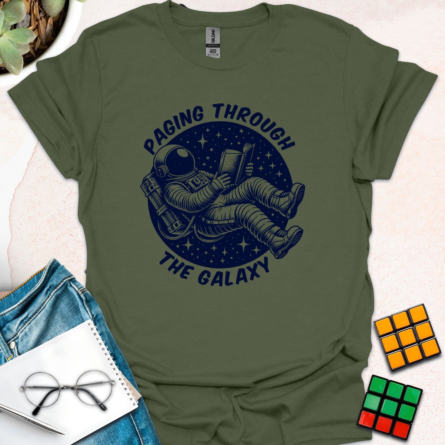 Paging Through The Galaxy T-Shirt