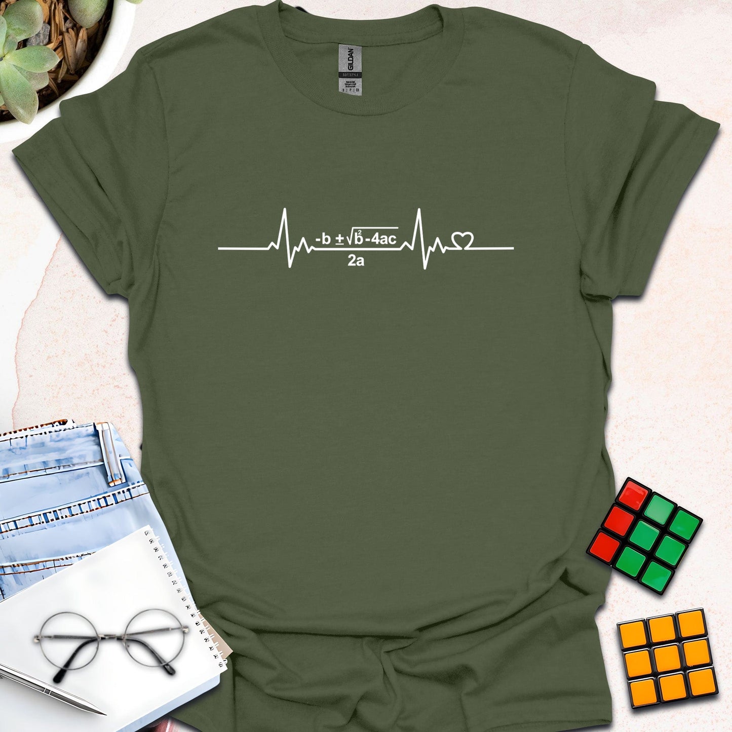 Mathematical Heartbeat T-Shirt