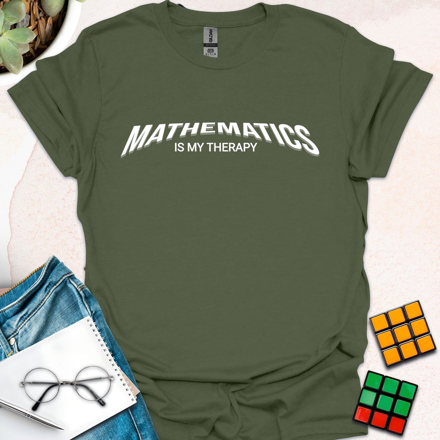 Mathematics is My Therapy T-Shirt