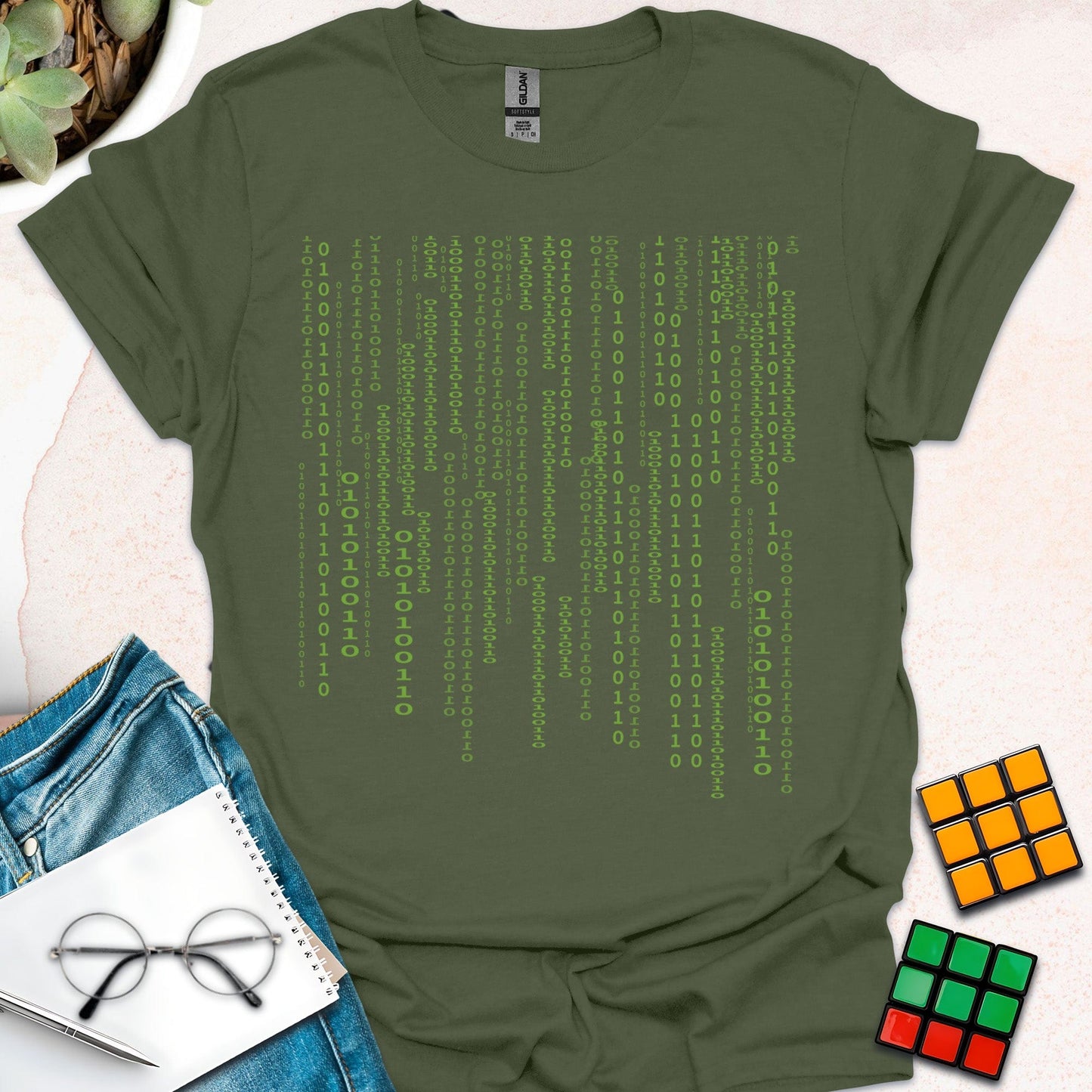 Binary World: Code of the Matrix T-Shirt