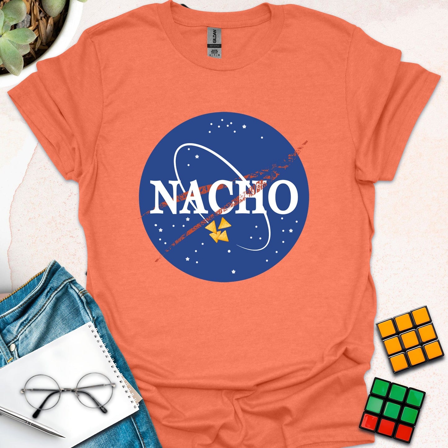 Nacho Space Program – Funny NASA-Inspired T-Shirt