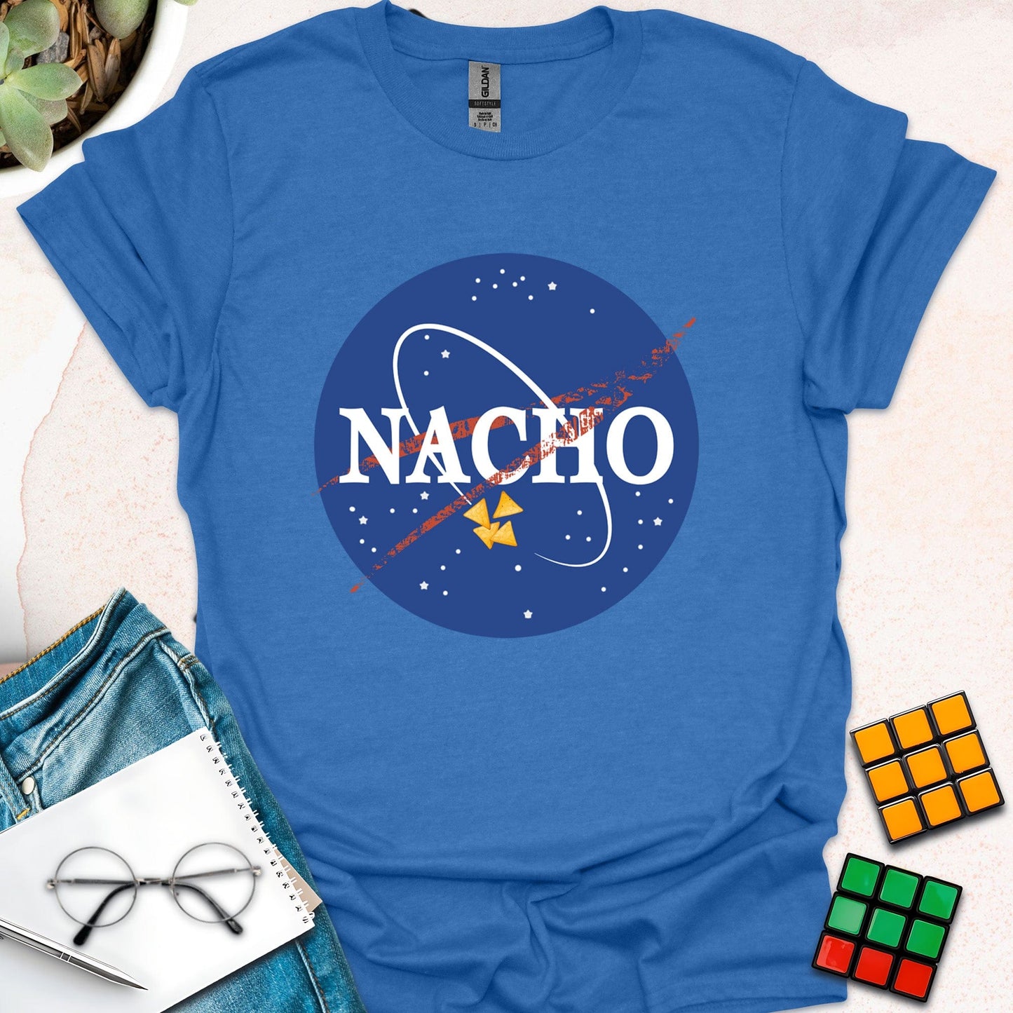 Nacho Space Program – Funny NASA-Inspired T-Shirt