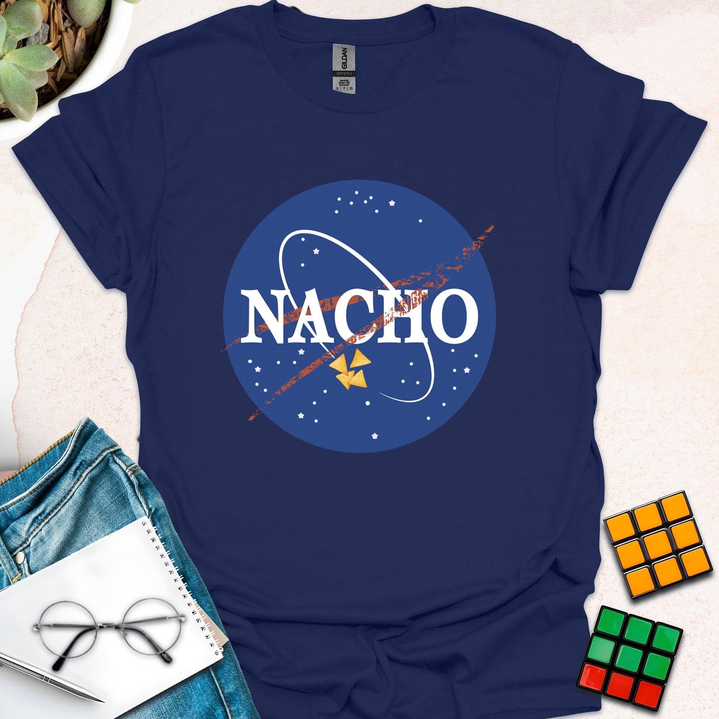 Nacho Space Program – Funny NASA-Inspired T-Shirt