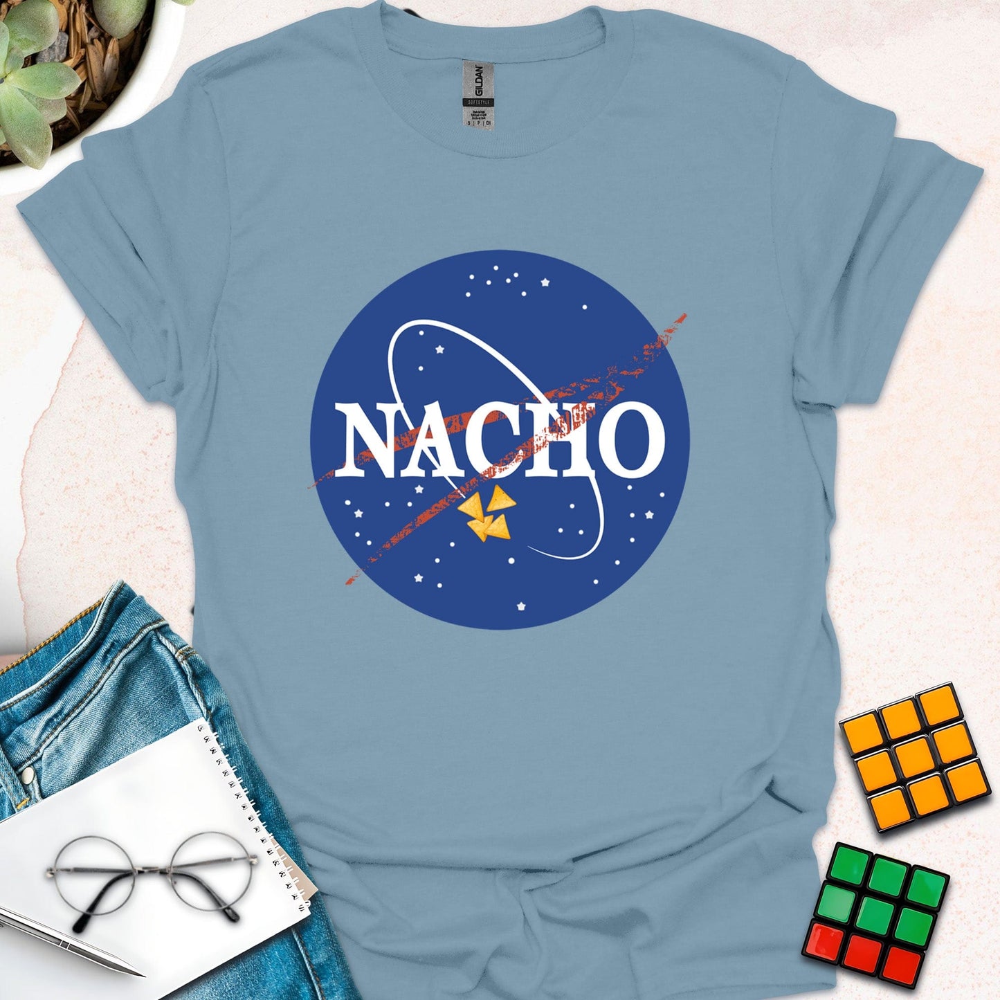 Nacho Space Program – Funny NASA-Inspired T-Shirt