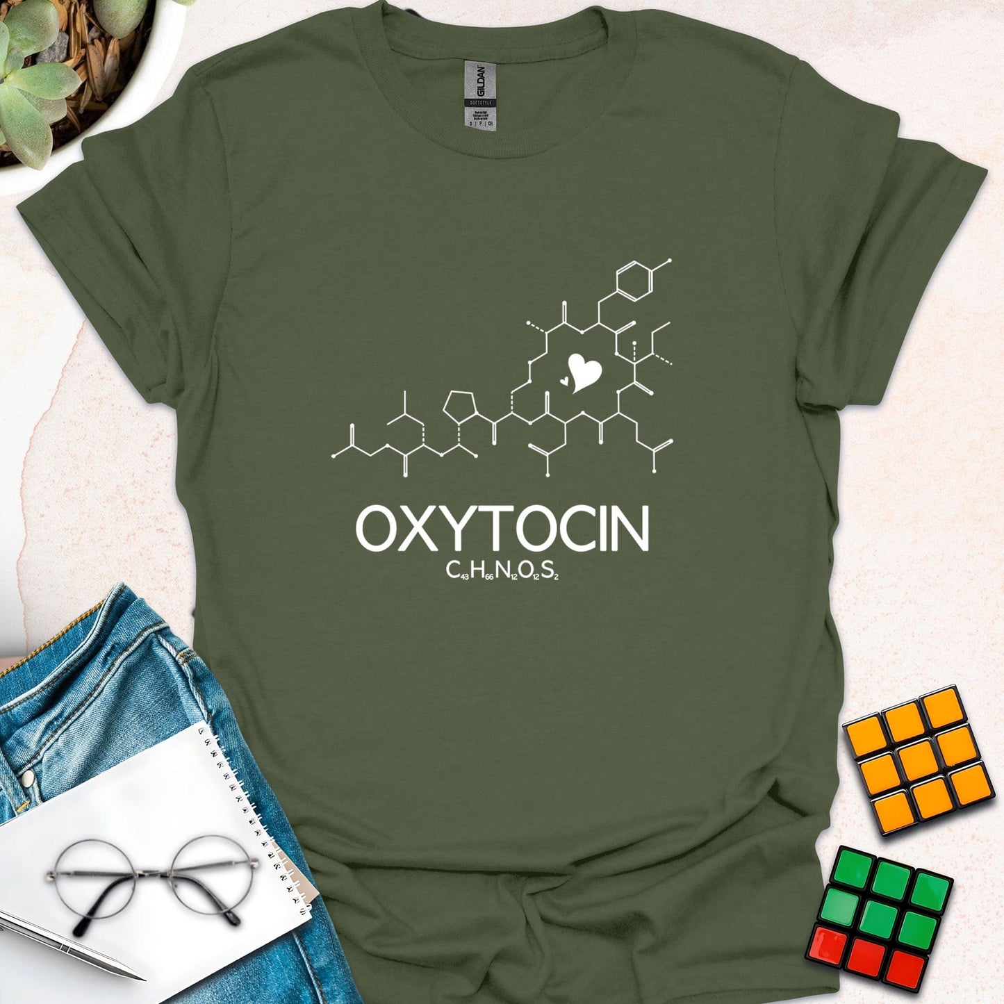 Oxytocin – The Love Molecule T-Shirt