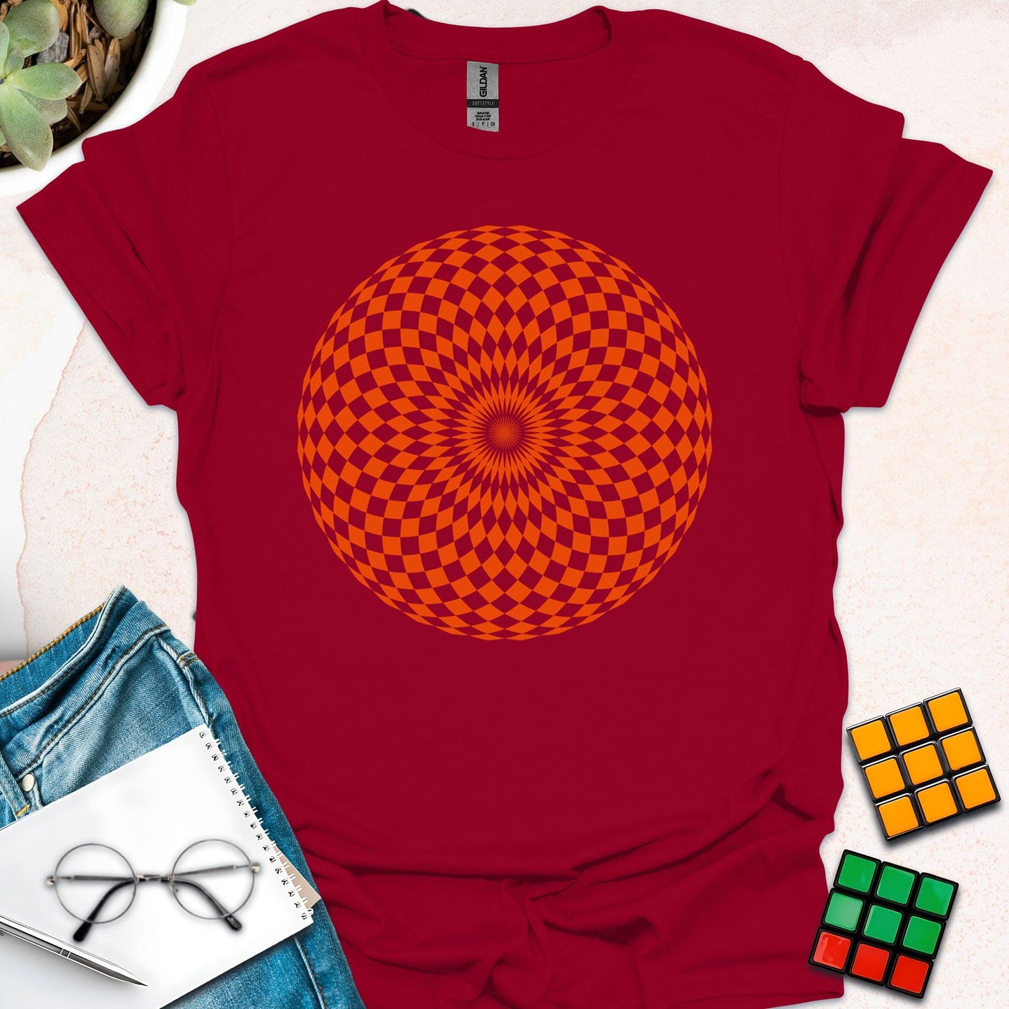 Tessellation Vortex T-shirt