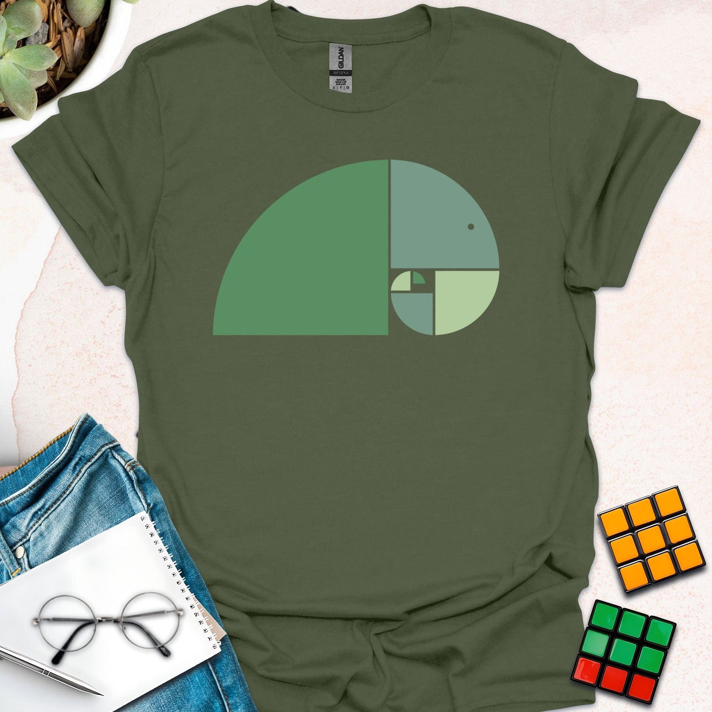 Fibonacci Elephant T-shirt