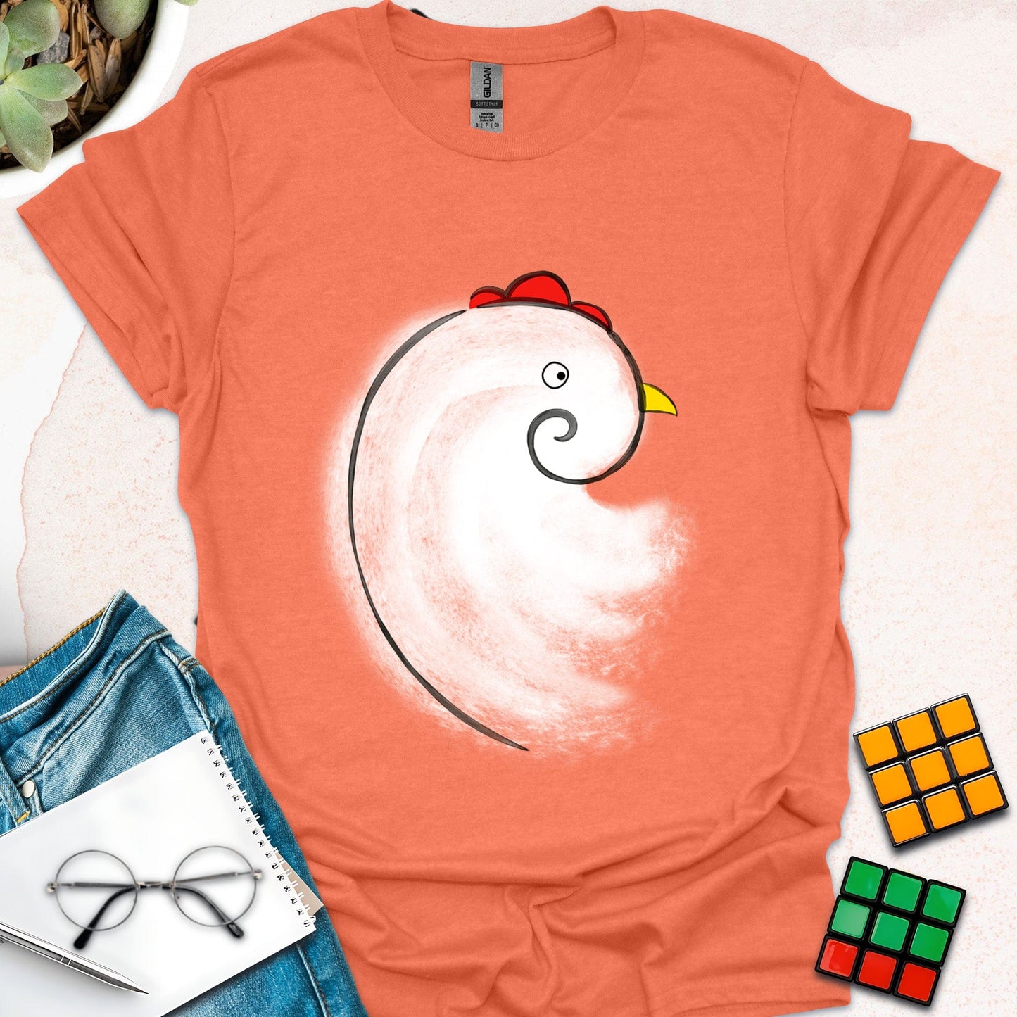 Fibonacci Chicken T-shirt