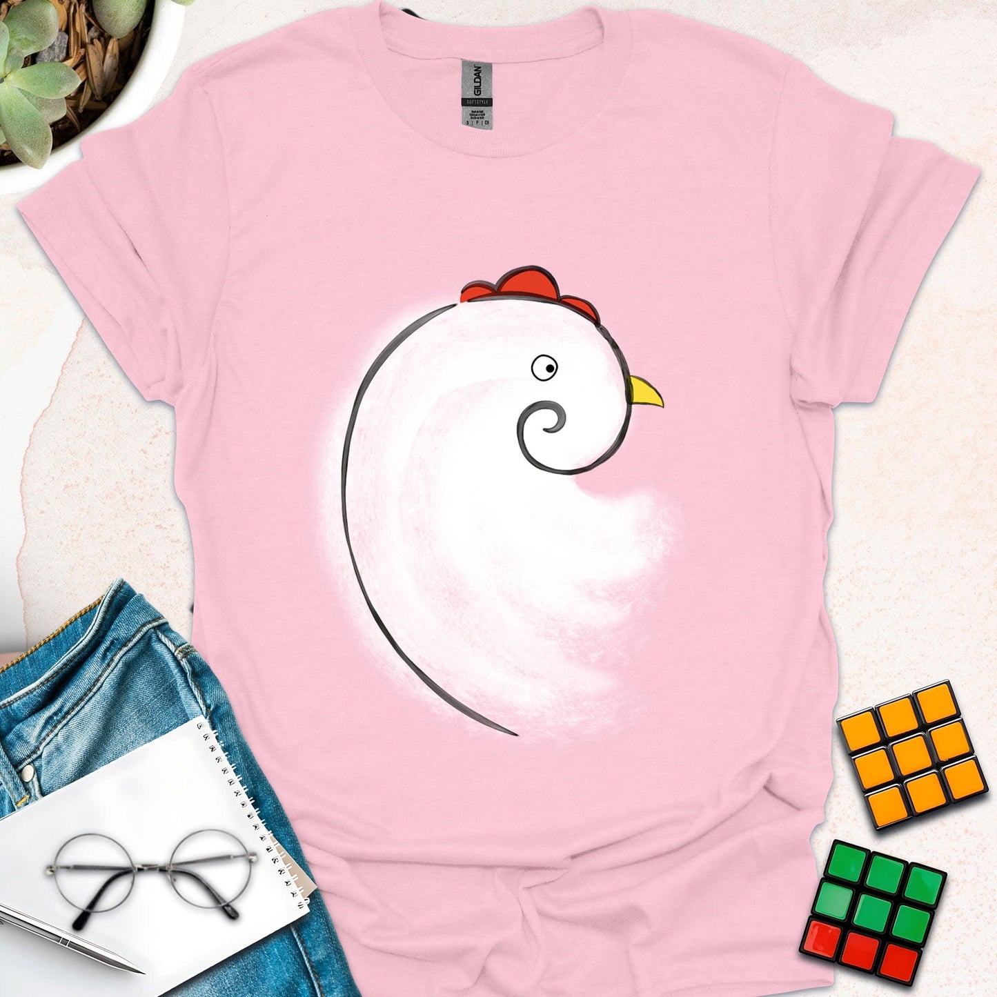 Fibonacci Chicken T-shirt