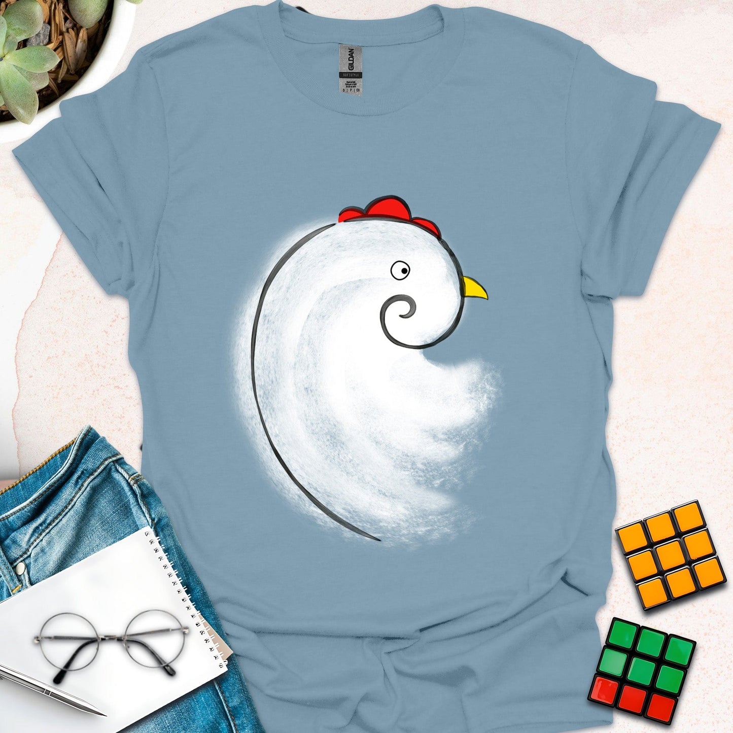 Fibonacci Chicken T-shirt