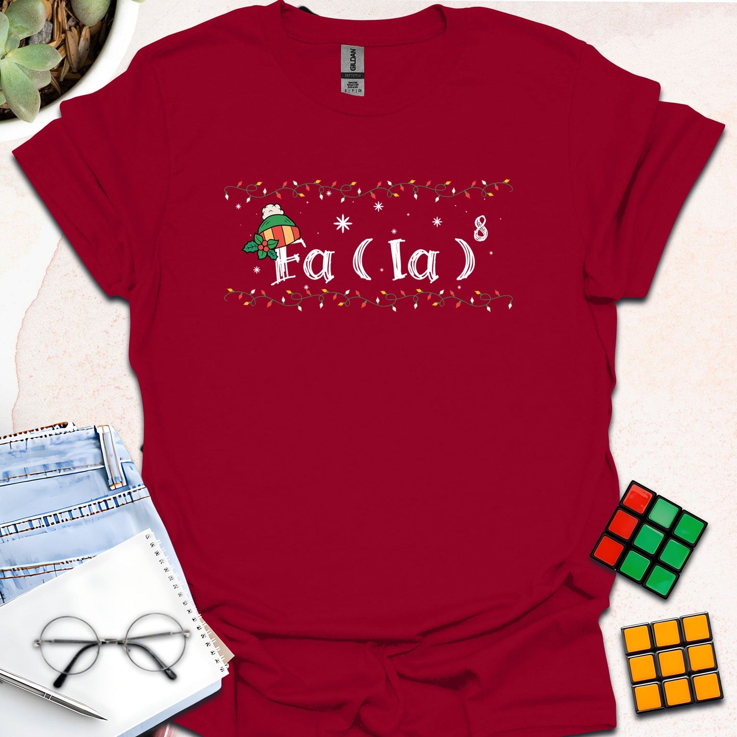 Fa (La)⁸ Christmas Math – Geek Out for the Holidays! T-Shirt