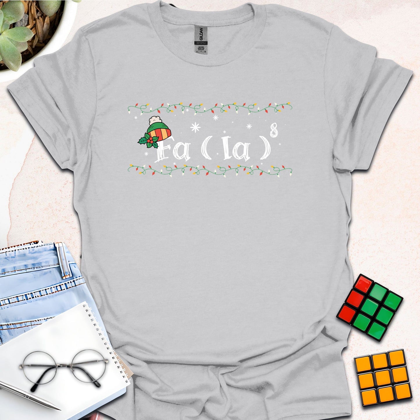 Fa (La)⁸ Christmas Math – Geek Out for the Holidays! T-Shirt